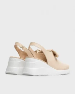 Wonders Zapato Orleans Beige^ Cuñas