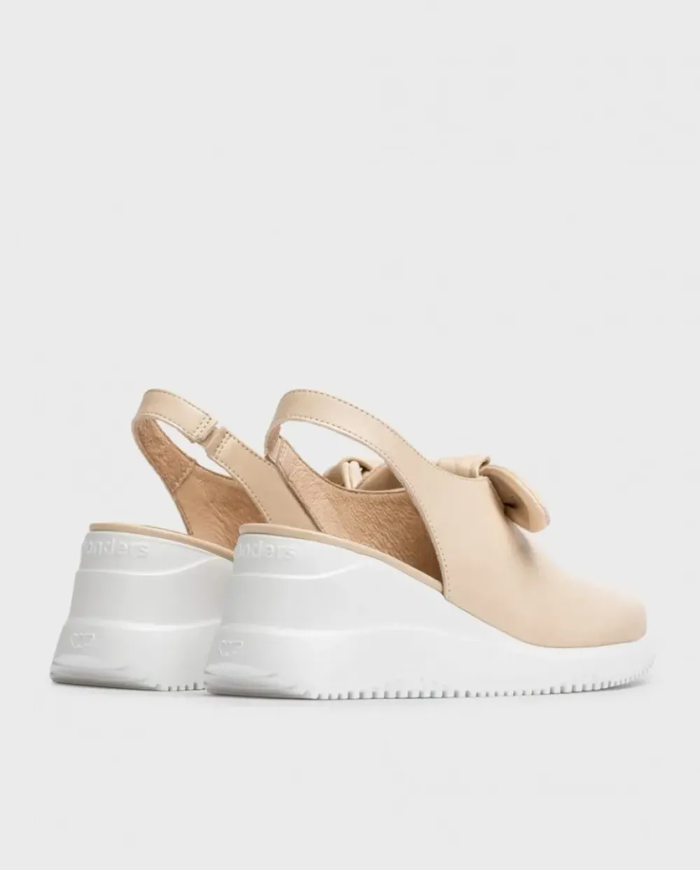 Wonders Zapato Orleans Beige^ Cuñas
