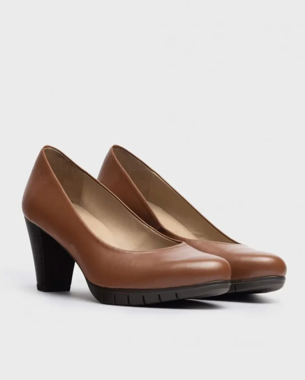 Wonders Zapato Salon Piel^ Tacones