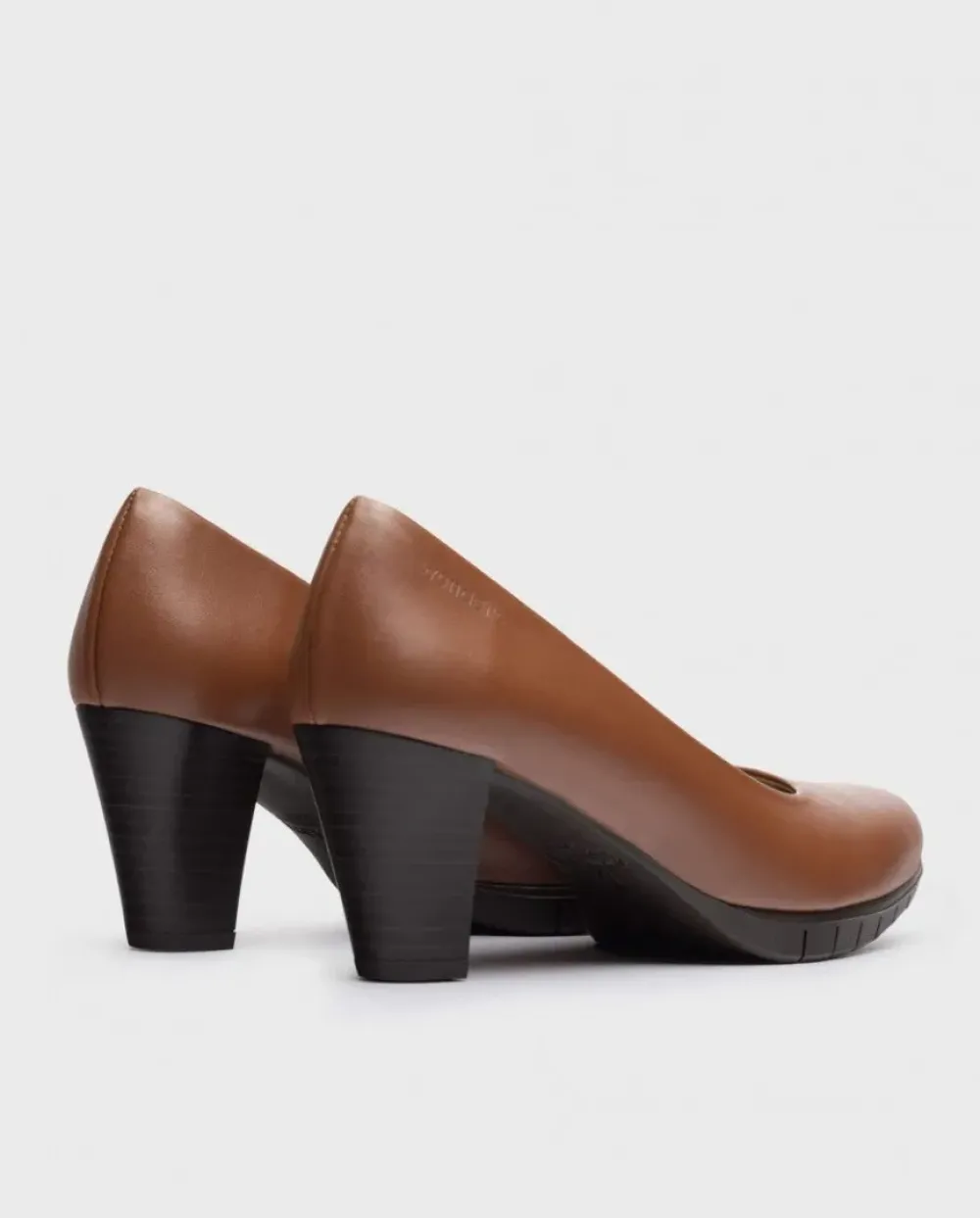 Wonders Zapato Salon Piel^ Tacones