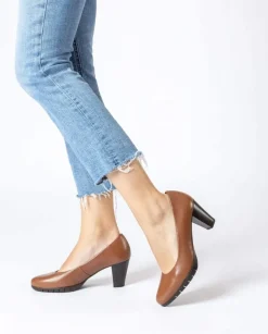 Wonders Zapato Salon Piel^ Tacones